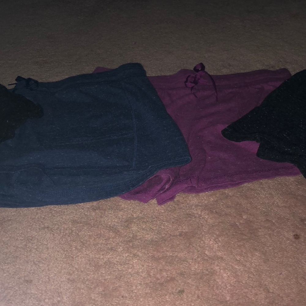 Bundle of 4 Athletic Works Pajama Shorts